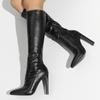 Botas Longas 2025 Inverno Novas Botas de Couro Femininas Venda por Atacado de Fábrica Botas de Cano Alto Tamanho Grande Bico Fino Botas Longas para Mulheres