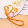 Llavero Creativo Ins Dibujos Animados Estrella Alas Lanyard Colgante Lindo para Mochila Accesorios DIY Adornos Coloridos Súper Lindo