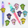 Serie Oso Arcoíris Hongzhou Artículos Más Vendidos en Amazon Cuentas de Silicona de Grado Alimenticio Accesorios para Bolígrafos DIY En Stock Envío Directo