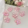 Chen Ming DIY Girassol Acrílico Perfurado Efeito Perolado Iridescente Acessórios de Cabelo Elásticos de Cabelo Corda de Cabelo Materiais