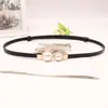 Cinturón Elástico Decorativo para Mujer para Suéteres y Vestidos, Faja Cintura Estilo Vintage