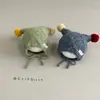 Bonito Sombrero de Bebé de Dibujos Animados Estilo Otoño e Invierno para Niños y Niñas Sombrero de Lana Tejido para Niños para Mantener Caliente y a Prueba de Viento al Salir y Proteger los Oídos
