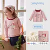Camiseta interior para niñas Jellybaby, Camiseta de manga larga para niños, Ropa nueva de otoño 2026 para niños, Ropa de otoño para bebé niña