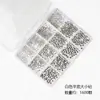 Venda direta da fábrica de acessórios populares para nail art: strass de fundo plano de 12 cores, pequenos diamantes redondos de vidro colorido de fundo pontiagudo para decoração DIY atacado