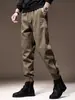 Pantalones Cargo Estilo Americano para Hombre, Marca Trendy de Primavera, Pantalones Jogger Sueltos Casuales, Diseño Elegante, Pantalones Harem con Parches de Nicho