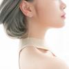 Aretes tapones para orejas mujer con borla cadena para la oreja colgante material artificial anti-caída accesorios DIY tapones para los oídos joyería para orejas de mujer
