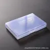 Caja de Almacenamiento Rectangular Transparente de PP para Fronteras de Amazon Caja Organizadora de Escritorio para Material de Oficina y Herramientas Caja de Empaque para Tarjetas de Joyería