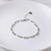 Rey Ciervo Dorado S925 Plata de Ley Pulsera Retro Lujo Accesible Diseño de Nicho Moda Femenina Festival del Hueso Joyería de Plata Personalizada Regalo