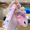 Areia Movediça Oceano Boneca Garra de Caranguejo Chaveiro Pingente Fofo Pingente de Mochila de Estudante Ornamento de Casal Pequeno Presente Venda por Atacado