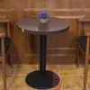 Sillas de Comedor de Hierro Forjado Estilo Americano para Cafeterías, Restaurantes Occidentales y Casas de Té, Juego de Mesa y Sillas, Silla Presidencial con Hierro Forjado y Grano de Madera