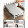 Cama individual plegable para el hogar y la oficina, cama para siestas, cama simple, cama de madera, cama de hierro portátil para viviendas de alquiler, cadena de suministro