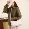 Bolsa Transversal Casual Leve Feminina de Grande Capacidade para Sair Comutador Bolsa de Ombro Fashionável Senso de Alto Padrão Bolsa Feminina da Moda Mais Vendida