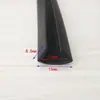 Tira de Vedação de Borracha em Forma de U Borda Decorativa Chapa de Aço Inoxidável Proteção de Borda de Vidro Tira de Vedação Anti-Risco Fabricante Atacado