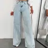 2026 AliExpress Nuevos Pantalones Largos Versátiles de Verano para Mujer para el Uso Diario Moda Jeans Lavados En Stock
