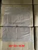 Bolsa transparente LDPE reciclable para venta al por mayor con impresión advertencia anti-asfixia en inglés Bolsa de película comercio exterior Amazon