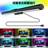Lámpara de pie RGB con control remoto de ambiente LED Lámpara de esquina minimalista moderna nórdica Lámpara de esquina de luz de relleno para fotografía que cambia de color