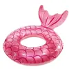 Anillo de natación de PVC para adultos con lentejuelas rojas y red gruesa transfronteriza, anillo de natación para axilas, venta al por mayor