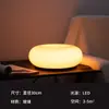 Luminária de Mesa Criativa Decorativa de Cabeceira LED Luz Noturna Atmosférica Vidro Luminária de Mesa Luminária de Parede Donut Luminária de Projeção Criativa