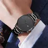 Reloj Casual de Moda y Versátil para Hombre con Calendario, Correa de Acero, Reloj de Cuarzo de Alta Gama para Negocios, Esfera Grande
