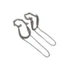 Brinco de Orelha Cuff com Zircônia Microincrustada e Corrente, Brincos de Franja Sem Perfuração para Mulheres, Novos Acessórios de Orelha Versáteis para Outono e Inverno