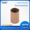 Bucha autolubrificante composta de dupla camada de fábrica Bucha base de cobre Bucha com abertura ranhurada Rolamento deslizante Manga composta Manga guia