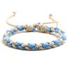 Punk Nuevo Color Cuerda de Mano para Pareja Estilo Étnico Pulsera Tejida Personalizada Estilo Simple Coreano Estilo Fresco Pulsera para Estudiante