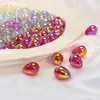 Colgante Personalizado Colorido de Gota de Agua con Medio Agujero Perlas de Imitación ABS Cuentas Sueltas Pulsera Collar Pendientes Accesorios de Joyería Hechos a Mano DIY