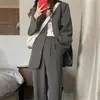 Jaqueta Suit Nova Estilo Coreano Primavera 2025 Feminino Design para o Dia a Dia Suit de Nicho Suit Feminino
