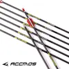 Arco y Flecha Marca Ciervo 4.2mm Diámetro Interior Flecha Pura de Carbono Vara Pura de Carbono Flecha Precisa Marca Ciervo Tiro Deportivo al Aire Libre