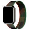 Para Apple applewatch10 Correa de acero inoxidable Milanesa iwatch8976 Correa ajustable con hebilla magnética