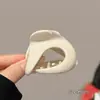 Pinza de pelo elegante para mujer, pasador fijador para coleta alta, pinza de tiburón pequeña para peinado semi-recogido, accesorio para la cabeza