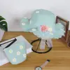 Sombrero para Niños Nuevo Sombrero de Sol de Princesa para Niñas Verano Delgado Primavera y Otoño Protector Solar para Bebés Sombrero de Pescador Bolsa