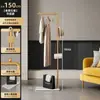 Y & h Perchero de Piso para Dormitorio Simple Estante para Ropa No Ocupa Espacio en Casa Habitación Interior Perchero para Ropa Abrigos Pequeño