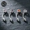 Nuevo Anillo para Ceja Banana de Titanio G23 de Amazon, Stud para Ceja, Bolas de Garra de Dragón, Joyería para Piercing de Aleación de Titanio F136 Anillo para Ceja