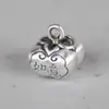 Cobre blanco vintage caqui viejo Caqui Ruyi al por mayor latón tridimensional satisfacción Ruyi colgante de bolsa Colgante de cuero de caqui