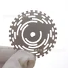 Disco de Código Metálico de Precisión Procesamiento Láser Disco Codificador de Rejilla Placa de Acero Inoxidable Lámina de Cobre Aluminio Punzonado Corte Soldadura