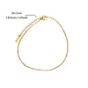 Exquisito Pulsera y Tobillera de Cruz y Corazón, Mismo Estilo, Diseño de Nicho, Acero de Titanio a la Moda, No se Desvanece, Joyería Versátil al por Mayor