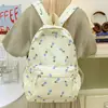 Mochila Cruzada de Tulipanes para Mujer, Estilo Ins Coreano, Artística y Fresca, Adecuada para Estudiantes de Secundaria y Preparatoria, Mochila Estilo Universitario, Bolso de Doble Hombro