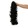 Peluca de Pinza de Garra Estilo Europeo y Americano, Cola de Caballo Rizada de Garra de Tigre Grande, Venta al por Mayor de Fabricantes de Comercio Exterior, Extensiones de Cabello Natural, Cabello Largo Rizado
