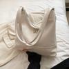 Mochila Coreana Feminina 2023 Nova Fashionável Corrente Bolsa Saco Alunos Aula Grande Capacidade Bolsa Tote