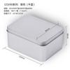 Caja de hojalata personalizada con caja de hojalata para embalaje de unidad USB, caja de hojalata cuadrada para insignia, lata rectangular personalizada con logotipo personalizado