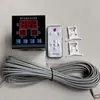 Accesorios para Calentadores Eléctricos Interruptor Termostato Controlador Pantalla Digital Medidor de Temperatura Control de Temperatura Multifunción