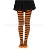 Medias de cuerpo enteras a rayas para venta al por mayor Accesorios para disfraces de Navidad y Halloween Calcetines a rayas Medias para adultos