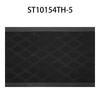 Individual Diamante Tejido Teslin Tapete Aislamiento PVC Mantel Individual Jacquard Seda Brillante Occidental Posavasos Lavable Tapete para Tazón