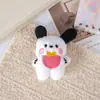 Broche de Perro Pacha de Dibujos Animados, Lindo Accesorio para Bolsa de Perro Pacha, Peluche, Disponible en Varios Colores, Muñeco de Algodón