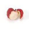 Broche Lichia Concubina Madura Pintura Sorriso Fruta Óleo Broche de Lichia Fofo Corsage Feminino de Alta Qualidade Alfinete para Terno Suéter