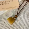 Colar Pingente Cruz Cravejado com Diamantes em Cordão de Cera Estilo Coreano Moda Casual Personalidade Design de Corrente para Clavícula Joias de Nicho para Mulheres