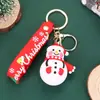 Llaveros de Navidad, Colgantes Creativos Transfronterizos para Coche, Llaveros para Bolsos, Artículos Pequeños de Regalo de Navidad al por Mayor