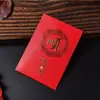 Al por mayor en stock 2026 Año del Caballo Bolsas de Sobres Rojos de Año Nuevo con Logo Corporativo, Sobres Rojos Dorados Estampados de Cien Yuan para el Festival de Primavera