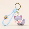 Llavero Creativo de Dibujos Animados Shiba Inu Llavero Lindo de Muñeco Cachorro Colgante para Bolso de Pareja Pequeño Regalo Venta al por Mayor